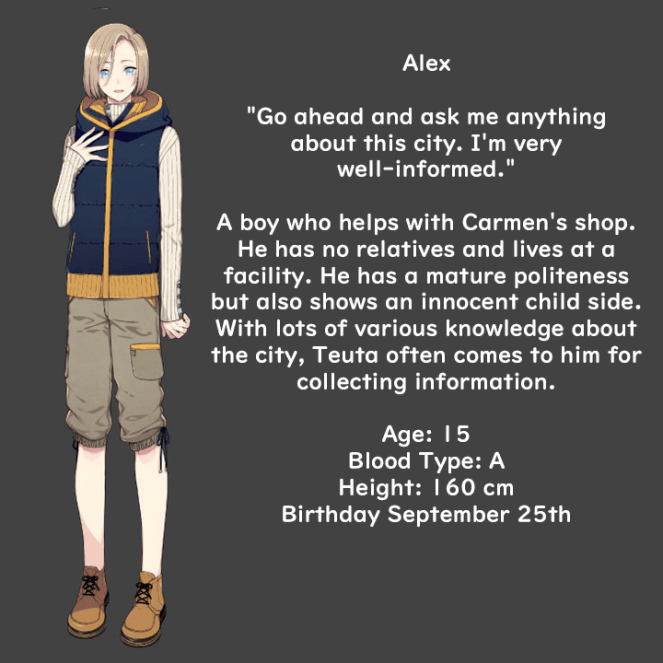Alex Profile translation